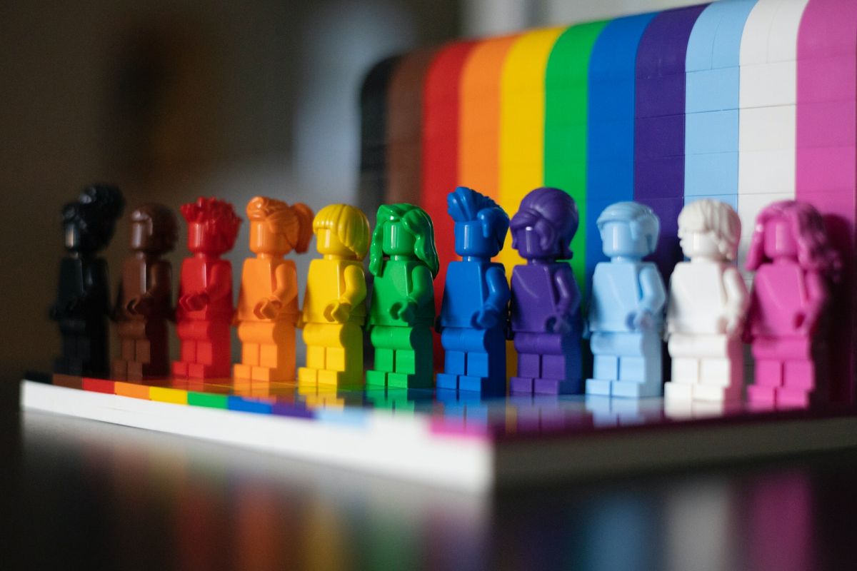 Das innere Team, symbolisiert durch Lego-Figuren in verschiedenen Farben