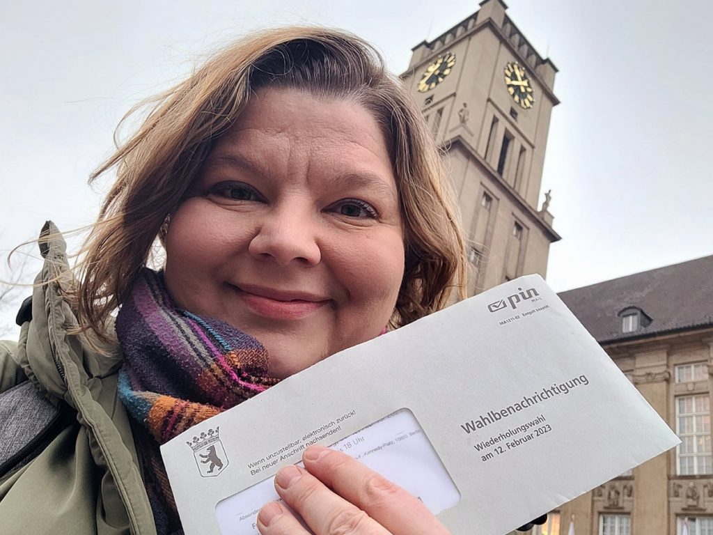 Briefwahl im Schöneberger Rathaus